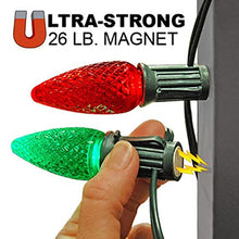 Novelty Lights 250 Foot C9 Outdoor Magnetic Christmas Stringer Green