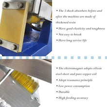 IntXanth 100W Mini Electromagnetic Vibrating Feeder 4T/h Vibrating Shaking Feeding Machine with Controller 3000rpm GZV-8 for Powder and Granular Materials 110V