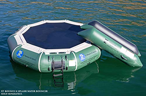 Island Hopper Bounce N Slide Water Trampoline Attachment Green