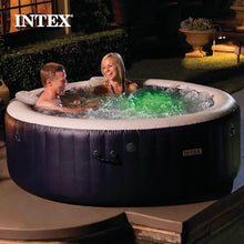 INTEX PureSpa 4 Person Inflatable Hot Tub with Energy-Efficient Spa Cover