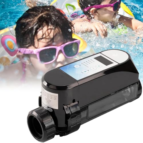 Smart Pool Electrolytic Salt Chlorine Machine, Built-in Wi-Fi, Salt Water Pool Chlorine Generator,for Above Ground Pool (8g/h)