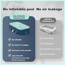 ZXINXIN Foldable Pool for Large, Small Dogs Children pet Dog Pool Stable Non-Slip Swimming Pool, Paddling Pool Dog Child Swimming Pool 400cm