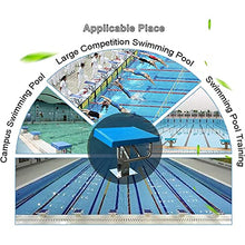 Heavy Duty Pool Diving Board, Swimming Competition Diving Equipment, 304 Stainless Steel Non-Slip Surface, 550 Lbs Weight, Indoor Outdoor Pool Diving Board,Blue