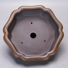 ULTRAWAVE Flower Pots Purple Clay Handmade Pumpkin Pot Green Bonsai Pot Decorative Planter