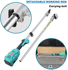Garden Grass Trimmer Cordless with Wheels with Armrest String Trimmer Battery Grass Cutter Electric Lawn Mower 20AH 30AH Lithium Battery 1200W Motor Power 8000r/min (24V/20A)
