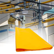 Insulating Blanket for Electrical Work, High Voltage Insulating Blanket for Substation Field Generator Room, Outdoor EVA Resin Insulation Protection Cover, Clips(10KV - 100x200cm(39.4x78.7in))