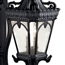 Bailey Street Home 4 Light Outdoor Wall Mount Black