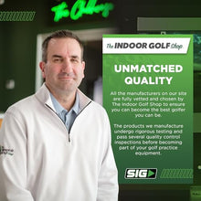 The Indoor Golf Shop SIGPRO Softy Golf Mat - 4' x 7' - Made in USA