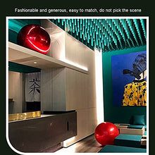 mirror finish garden ball,gazing balls, Stainless Steel Hollow Ball,Seamless Mirror Polished Ball Mirror Ball,for Home Garden Ornament Decoration Party(Red (Color : Red) ( Color : Red , Size : 380mm