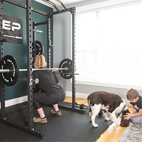 REP Bumper Plates for Strength and Conditioning Workouts 250 LB Set Black