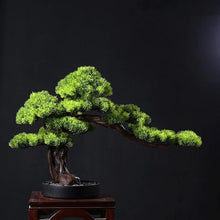 MVUYO Living Room Office Bonsai Decoration Porch Desktop Decoration Hotel Reception Model Room Green Plant