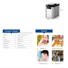 TEDILUVI Chewable Ice Maker 33kg/24H with 3.5L Reservoir Hard Self-Cleaning Crushed