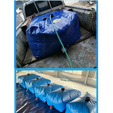 LFFH High Capacity Outdoor Water Bladder,Water Storage Bladder Soft Drought-Resistant Water Bag RV,Camping Accessories Summer Solar Shower Bag(240L) WMEIE (Color : Blue, Size : 1.5X1X0.7m(1000L))