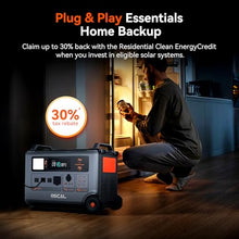 Portable Power Station,6000Wh LiFePO4 Battery, Solar Generator for Outdoors