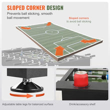 VEVOR Foosball Table 55 inch Standard Size Indoor Full Size for Home, Family, and Game Room Black