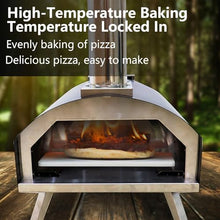 Pizza Oven Outdoor Pizza Oven Pizza Maker with Thermometer Portable Stainless for Backyard Pizza Ovens