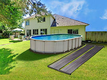 SunQuest Solar Pool Heater System - 4 Collectors w/Diverter Kit On Ground