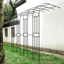 Half Arch Trellises Against The Wall Garden Arch Trellis, 94.5in Half Arch Plant Support Trellis for Climbing Plants, Outdoor Stands Grape Trellises