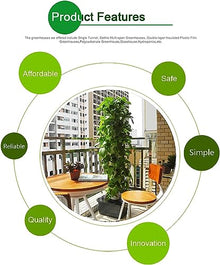 ZXSYYDS Hydroponic Tower,Hydroponic Growing Sytem Kits,45 Holes Vertical Aeroponic Tower Garden,Gardening Indoor Grow System, for Fresh Herb Garden, Fruits, Plant Tower, Vegetable
