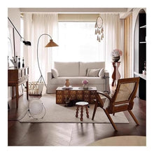 WOAITIANTIAN Vase Stand Creative Art Bonsai Display Three Legged Stand, Indoor Wooden Sofa Corner Table