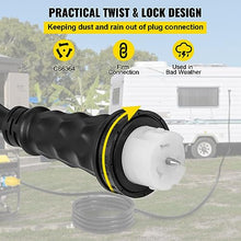 50A 50ft Generator Power Cord 14-50P to CS6364 Extension Cord Locking Ring