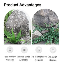 YXLLGS Artificial Landscape Rocks, Decorative Fake Rocks, Stones for Garden Landscaping, Lightweight, for Home, Outside, Courtyard, Office(80 * 30 * 55cm/31.5 * 11.8 * 21.6in-A)