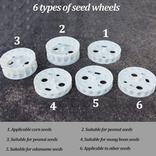 DAJIAYIQI Manual Seeder, Equidistant & Quantitative Row Crop Planter, Rustproof Broadcast Spreader for Soy Peanut Corn Cotton(A)