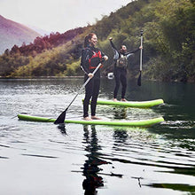 Blue Wave Sports Manta Ray Inflatable Paddleboard 12-Foot Green/White