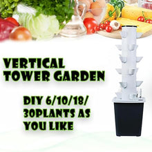 BTURYT System of Hydroponic Culture of 30 Garden Plants, Air Cultivation System for Herbs, Fruits and Vegetables with Moisturizing Pump, Adapter, Network Pots, Herbal Timer