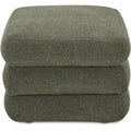 Moe's Home Collection Lowtide Stool Shadowed Green Fabric