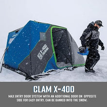 CLAM Portable 4 Person Ice Team Fishing Shelter Tent Premium Ice Team