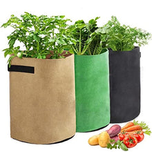 BBYYDS Plant Grow Bags Garden Fabric Vegetable Pot Living Bag Plants Nursery Root Container