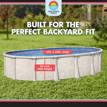 Lake Effect Pools 'Forever' 12 ft x 24 ft Oval Above Ground Swimming Pool