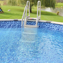 Main Access Heavy Duty Above Ground Pool Ladder with Safety Features and SmartLite LED White