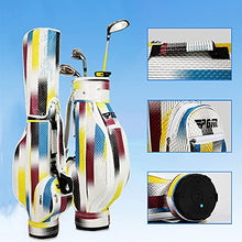 ACXZ Golf Standard Bag for Men Women Children - Golf Cart Bag, Golf Carrying Bag, Waterproof PU Material, Khaki