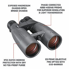 Bushnell Match Pro ED 15x56 Binoculars with MRAD Reticle Grey
