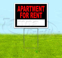 TampaPrinting Apartment for Rent Yard Sign 18" X 24" with Metal Step Stake