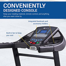 XTERRA Fitness TR300 Folding Treadmill Black