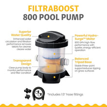 Funsicle Oasis Designer Lap 13' x 7' x 39.5” Rectangular Above Ground Swimming Pool, with FiltraBoost 800 GPH Filter Pump, Ladder & Repair Patch, Dark Herringbone