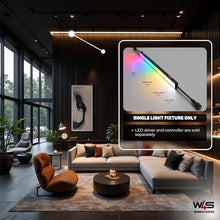 Wired4Signs Black Hibiscus RGBW LED Linear Outdoor Fixture – Waterproof Resin-Filled Light Bar, 24V IP65, Color Changing RGB + Warm White 2700K (RGB + Warm White (2700K), 5ft)