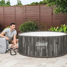 Coleman Napa AirJet Inflatable Hot Tub Spa 5-7 Person Brown