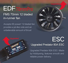 Fms RC Plane Yak-130 V2 EDF Jet 6S PNP Red