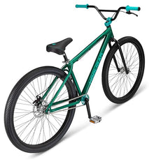 Mongoose Hooligan AL Adult BMX Bike 29x3-Inch Wheels Aluminum Frame Green