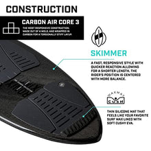 Ronix Carbon Air Core 3 Wakesurf Board Skimmer 4'9" Black