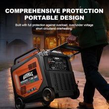 GENMAX 13500W Tri-Fuel Inverter Generator（2026 Model ）— 50A Outlet,ATS 2-Wire Auto-Start,Bluetooth&CO Sensor,550cc Quiet Engine, Built-in LED Light—CARB Compliant,Ideal for Home Backup,RV & Camping