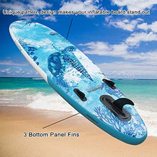 AQUBONA Inflatable Stand Up Paddle Board Ocean Blue