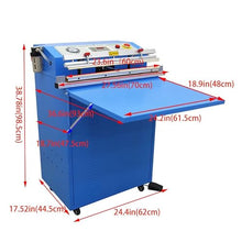 HayWHNKN Outside Pumping Vacuum Sealer Machine 60cm Sealing Bar