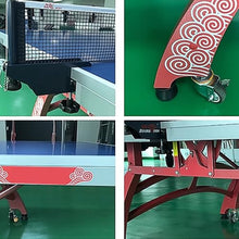 Xiangyun 328a Double-Folding Mobile Indoor Standard Table Tennis Table – Competition-Grade, with Quick-Clamp Table Tennis Net A6