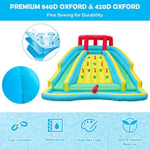 KOTEK Inflatable Water Slide for Kids Backyard Fun, with 950W Blower