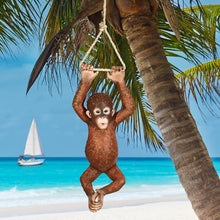 Design Toscano Pongo, the Hanging Baby Orangutan Statue